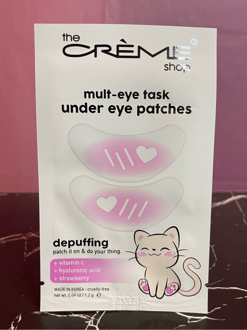 Depuffing Mult-Eye Task Under Eye Patches